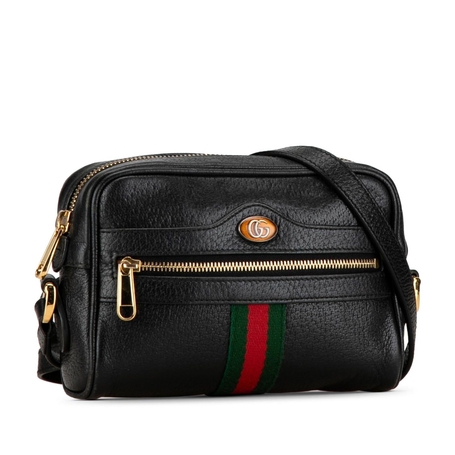 Gucci Mini Leather Ophidia Crossbody Bag (SHG-WLfYxn)