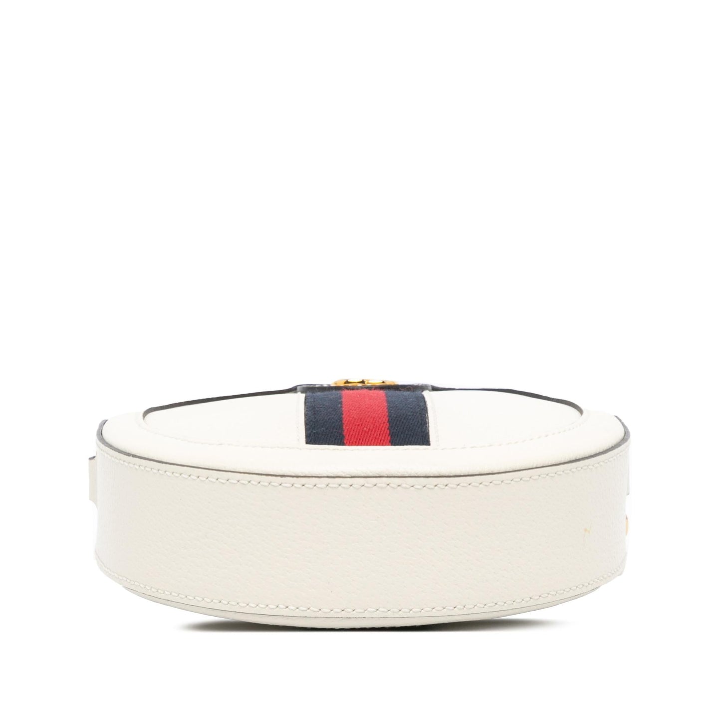 Gucci Mini Leather Ophidia Round Crossbody