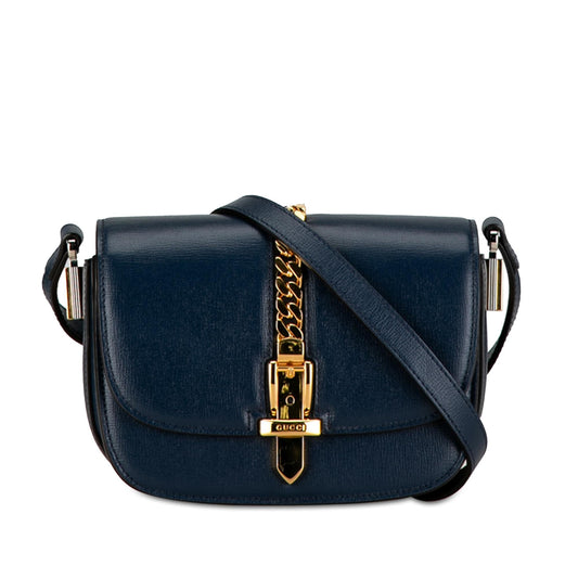 Gucci Mini Leather Sylvie 1969 Crossbody (SHG-eVMi3f)