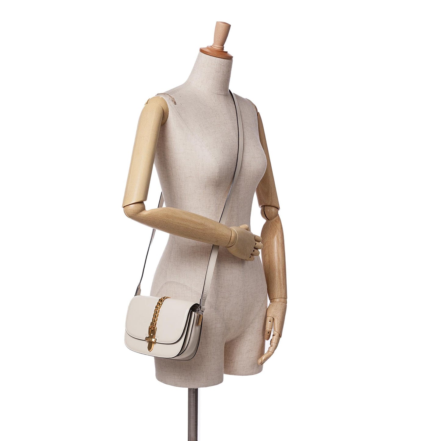 Gucci Mini Leather Sylvie 1969 Crossbody