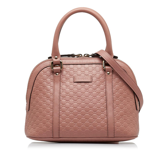 Gucci Mini Microguccissima Dome Satchel (SHG-kCg8RG)