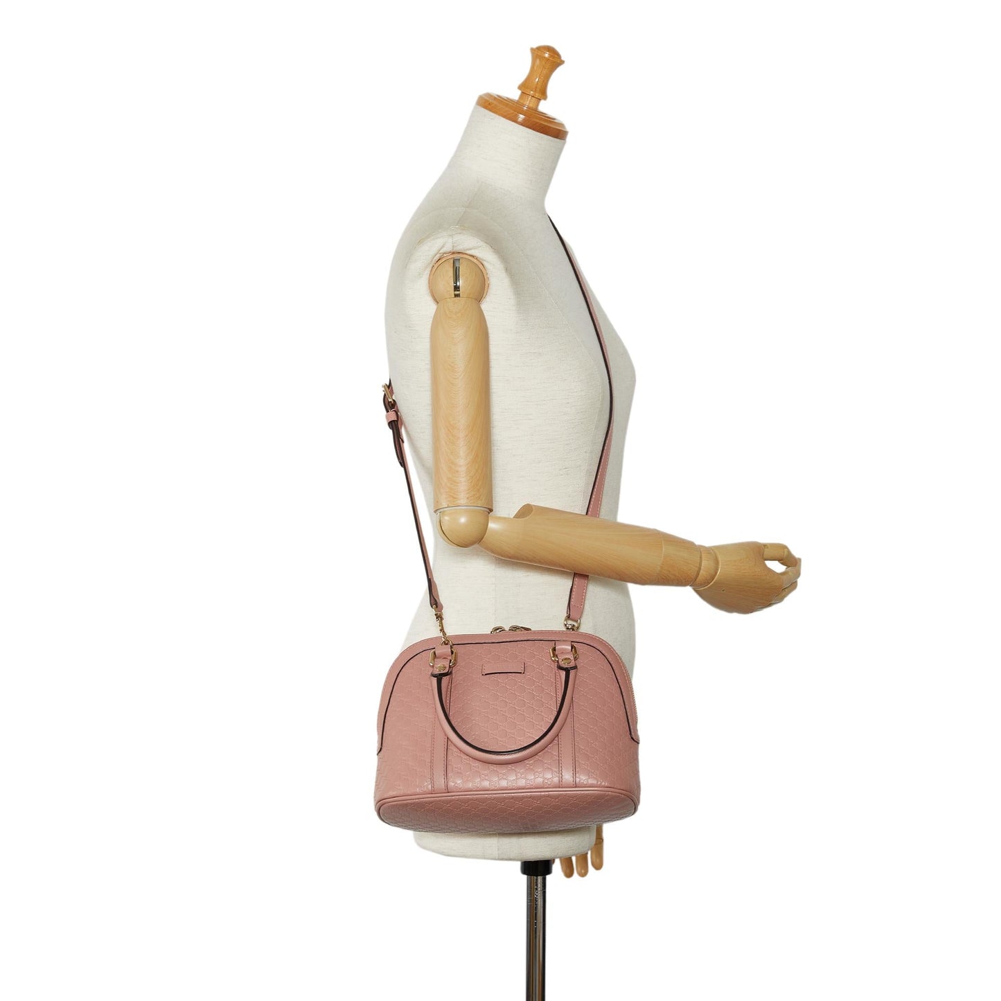 Gucci Mini Microguccissima Dome Satchel (SHG-kCg8RG)