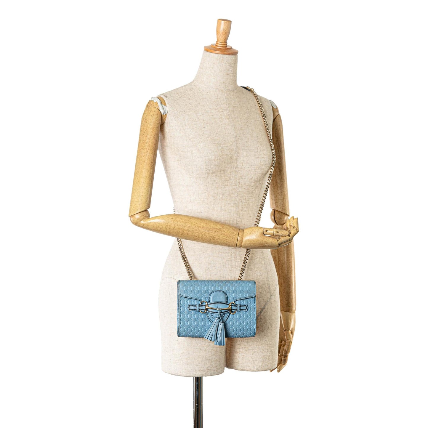 Gucci Mini Microguccissima Emily Crossbody (SHG-mvlaEB)