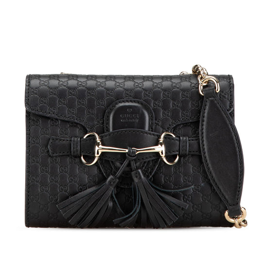 Gucci Mini Microguccissima Emily Crossbody (SHG-YwpERH)