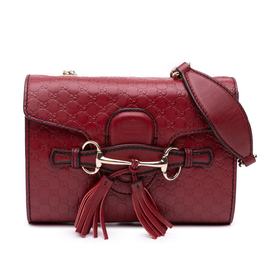Gucci Mini Microguccissima Emily Crossbody