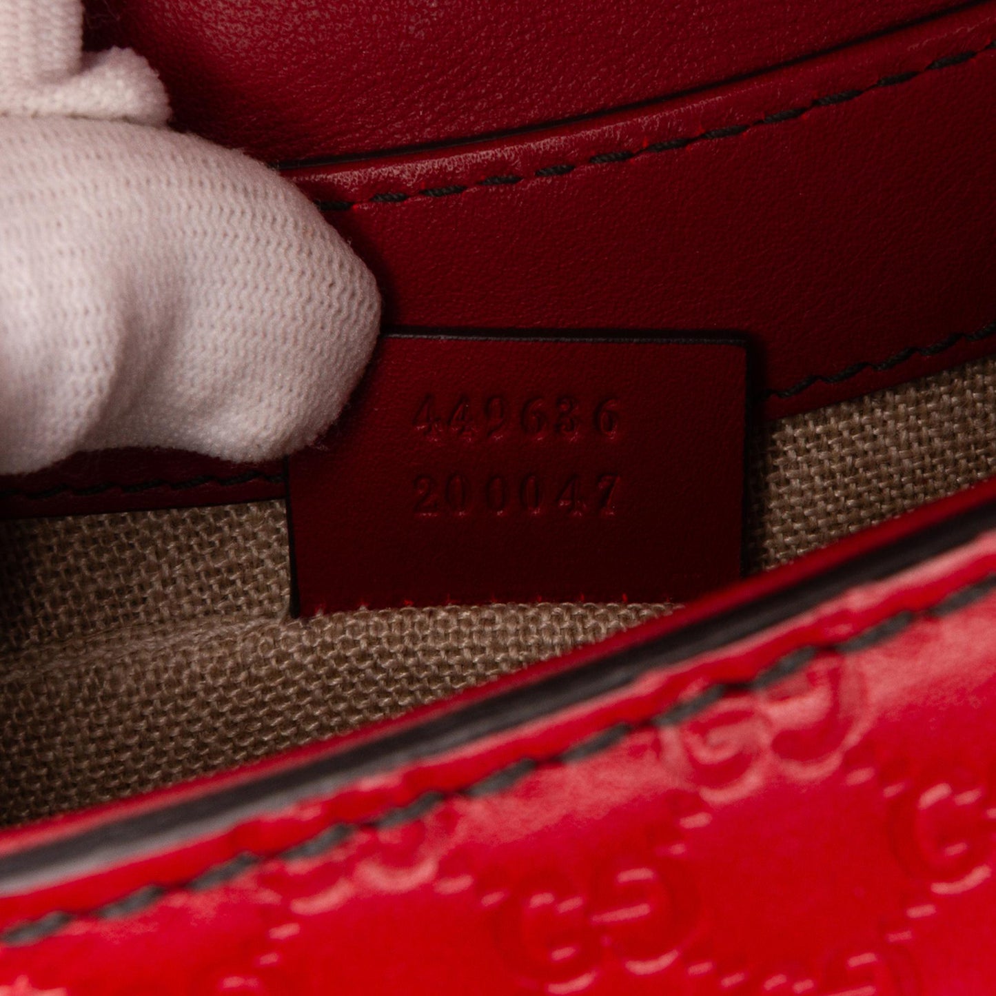 Gucci Mini Microguccissima Emily Crossbody