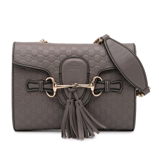 Gucci Mini Microguccissima Emily Crossbody
