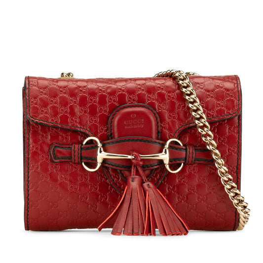Gucci Mini Microguccissima Emily Crossbody