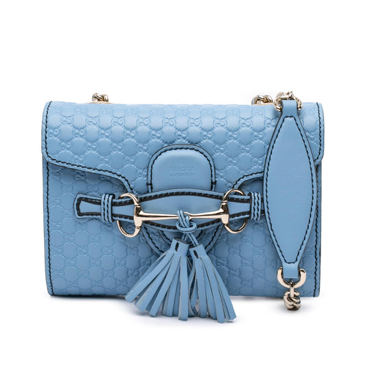 Gucci Mini Microguccissima Emily Crossbody