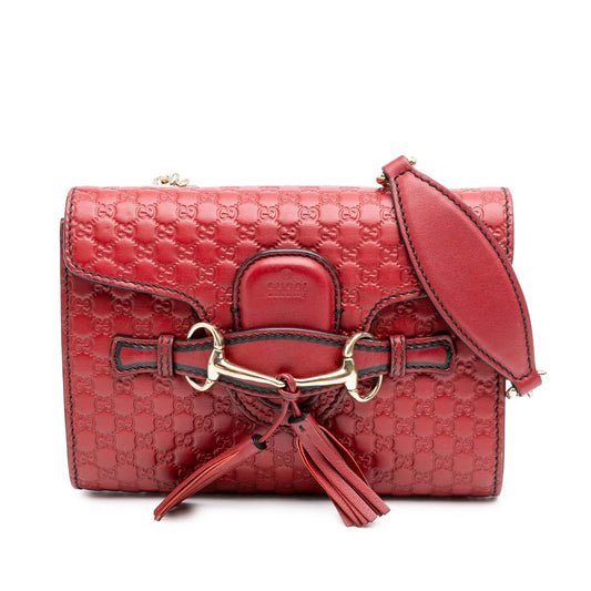 Gucci Mini Microguccissima Emily Crossbody