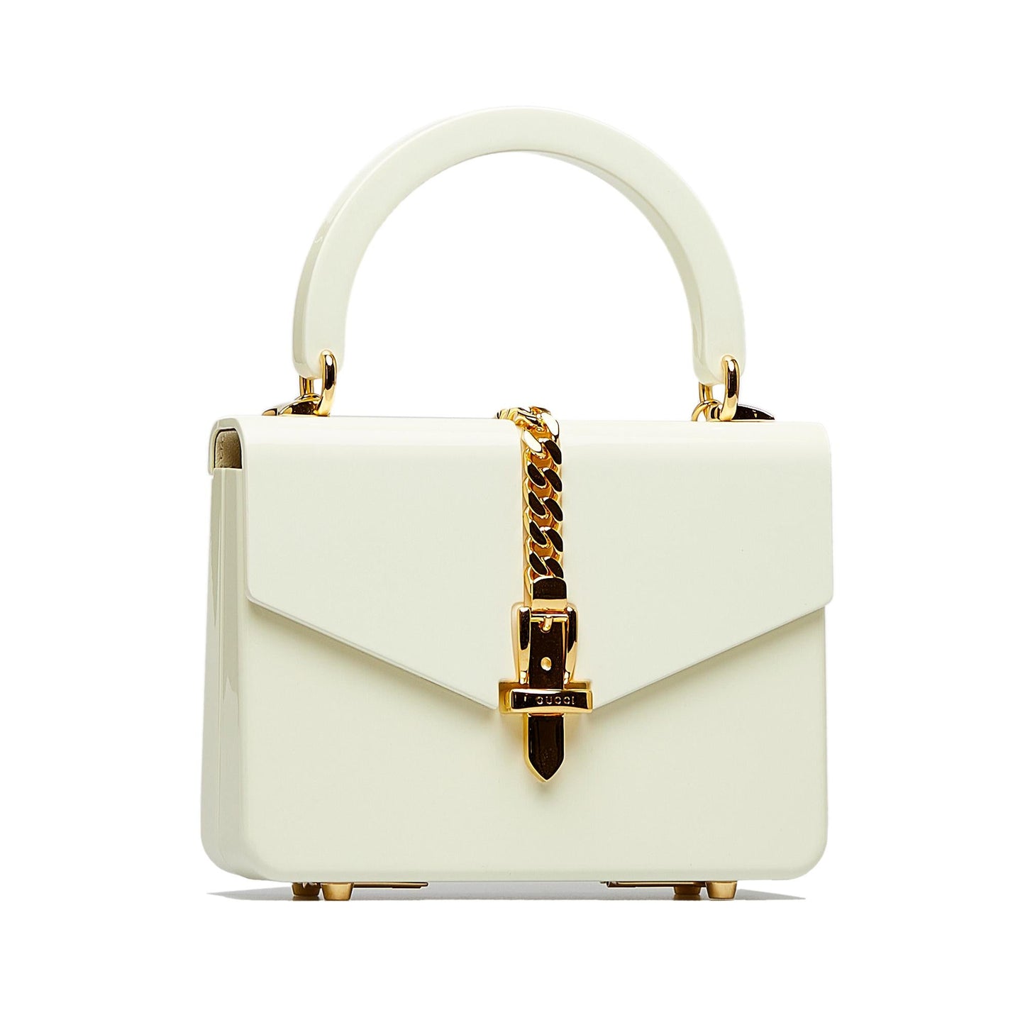 Gucci Mini Plexiglass Sylvie 1969 (SHG-cluuS3)