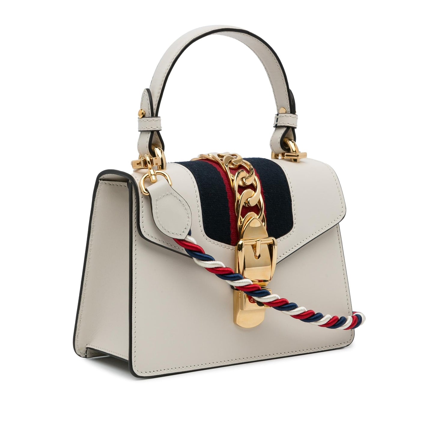 Gucci Mini Sylvie Satchel (SHG-qnxVA0)