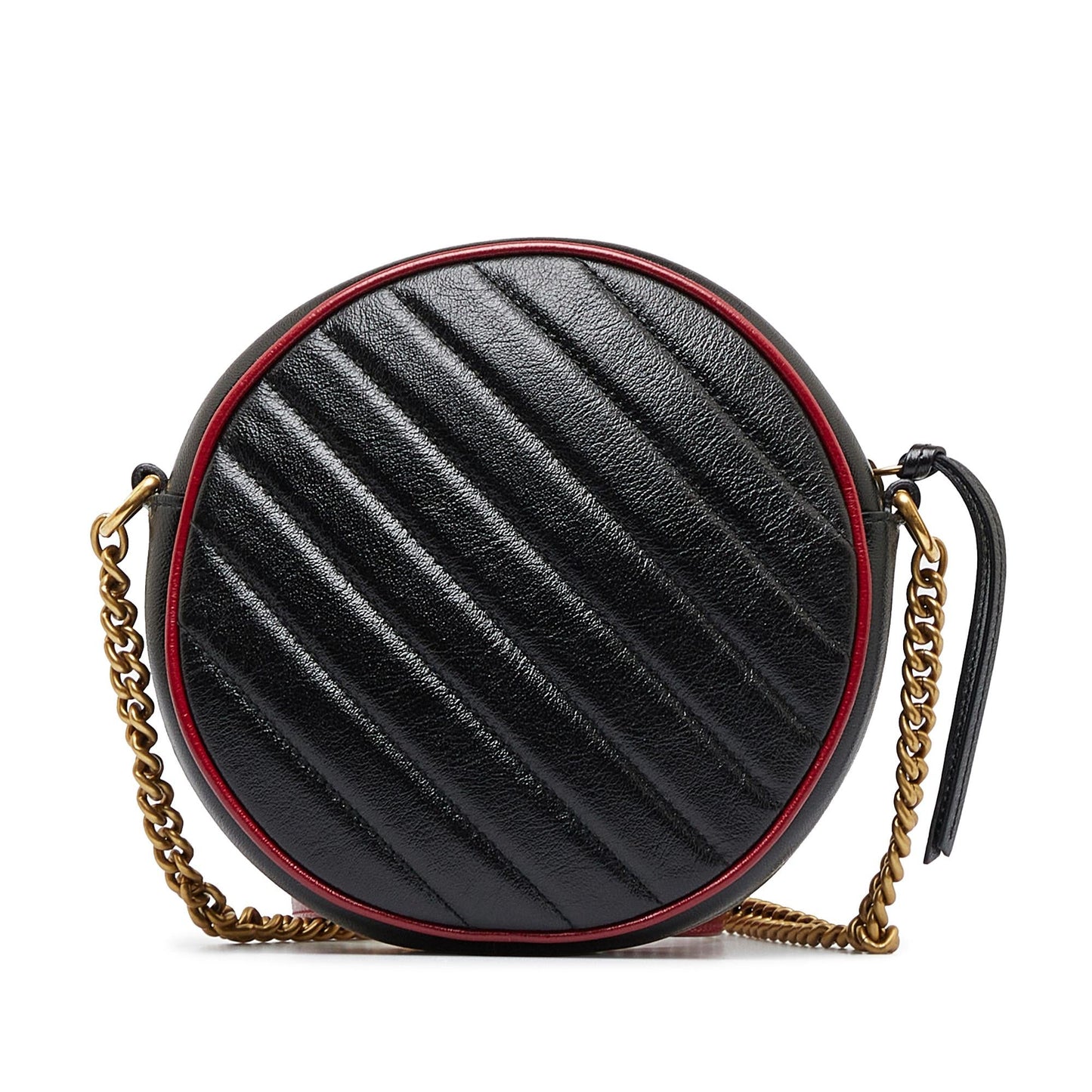 Gucci Mini Torchon GG Marmont Round Crossbody Bag (SHG-eGqyXA)