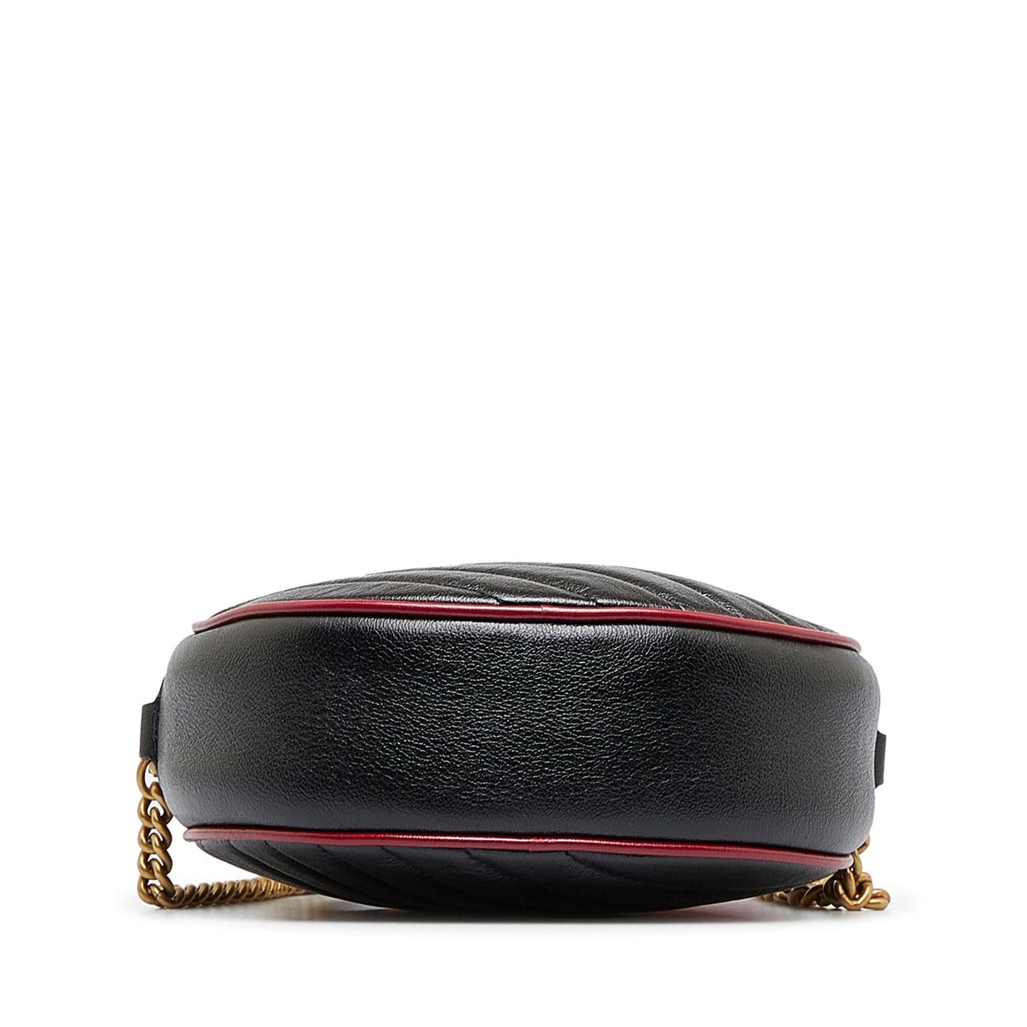 Gucci Mini Torchon GG Marmont Round Crossbody Bag (SHG-eGqyXA)