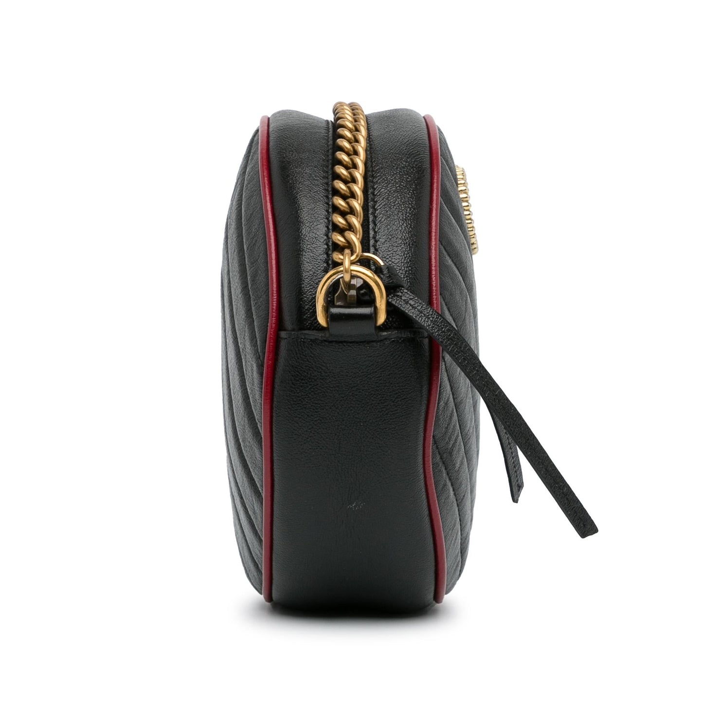 Gucci Mini Torchon GG Marmont Round Crossbody Bag (SHG-cxRkwZ)