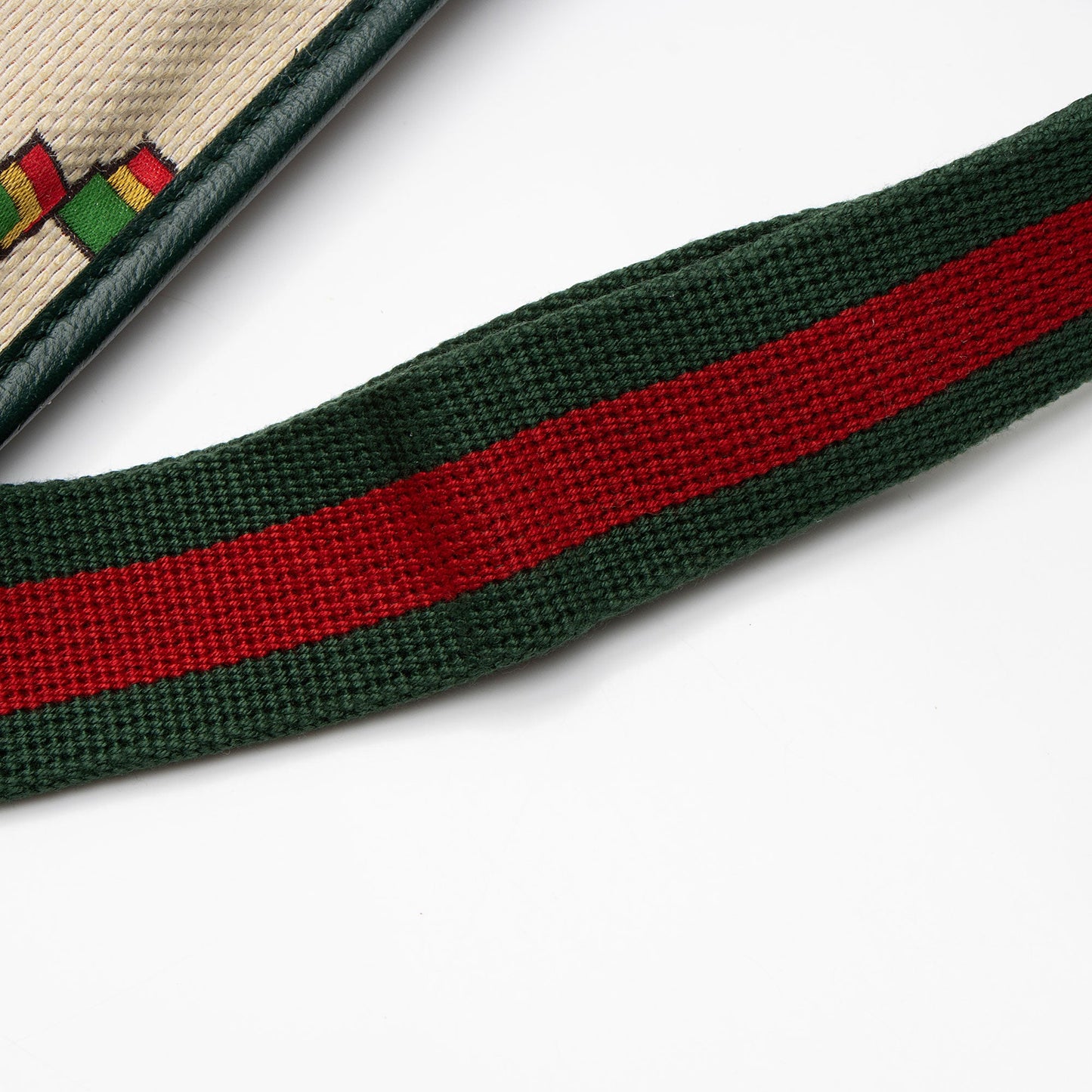 Gucci Jumbo GG Canvas Embroidered Floral Belt Bag