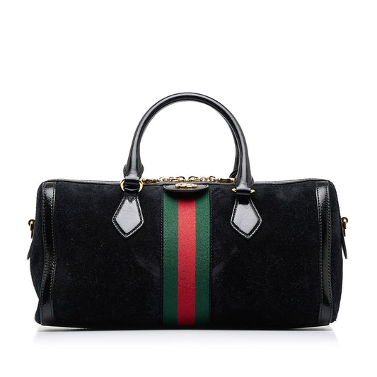 Gucci Ophidia Suede Satchel (SHG-rEIFLW)