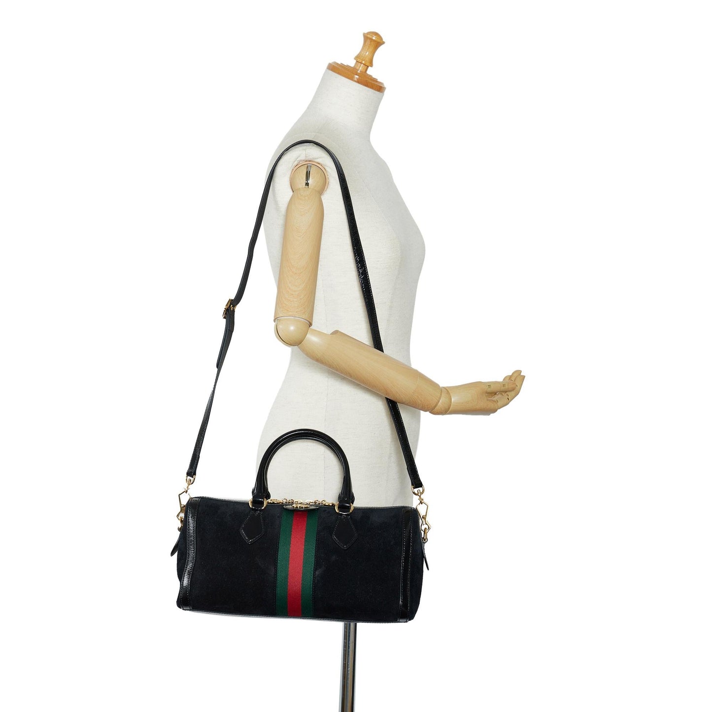 Gucci Ophidia Suede Satchel (SHG-rEIFLW)