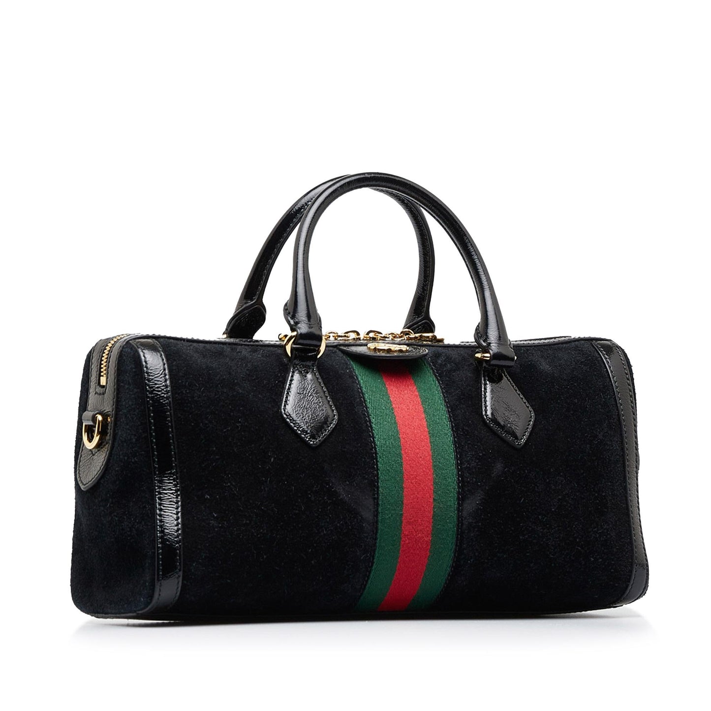 Gucci Ophidia Suede Satchel (SHG-rEIFLW)