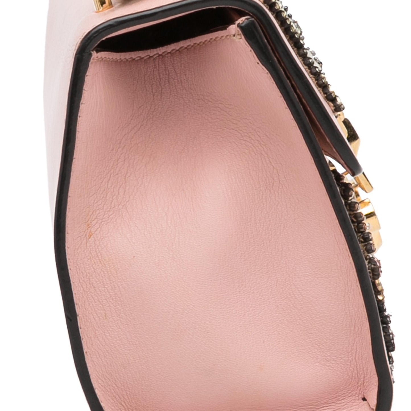 Gucci Padlock Crystal Embelished Crossbody Bag (SHG-IbIDVW)