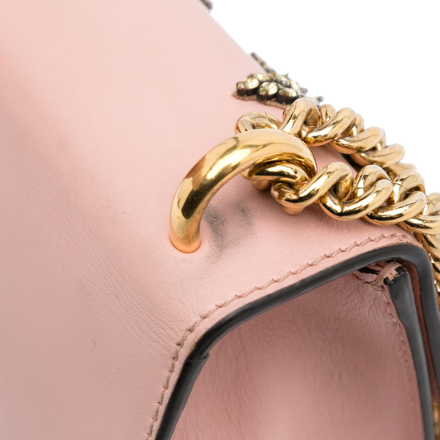 Gucci Padlock Crystal Embelished Crossbody Bag (SHG-IbIDVW)