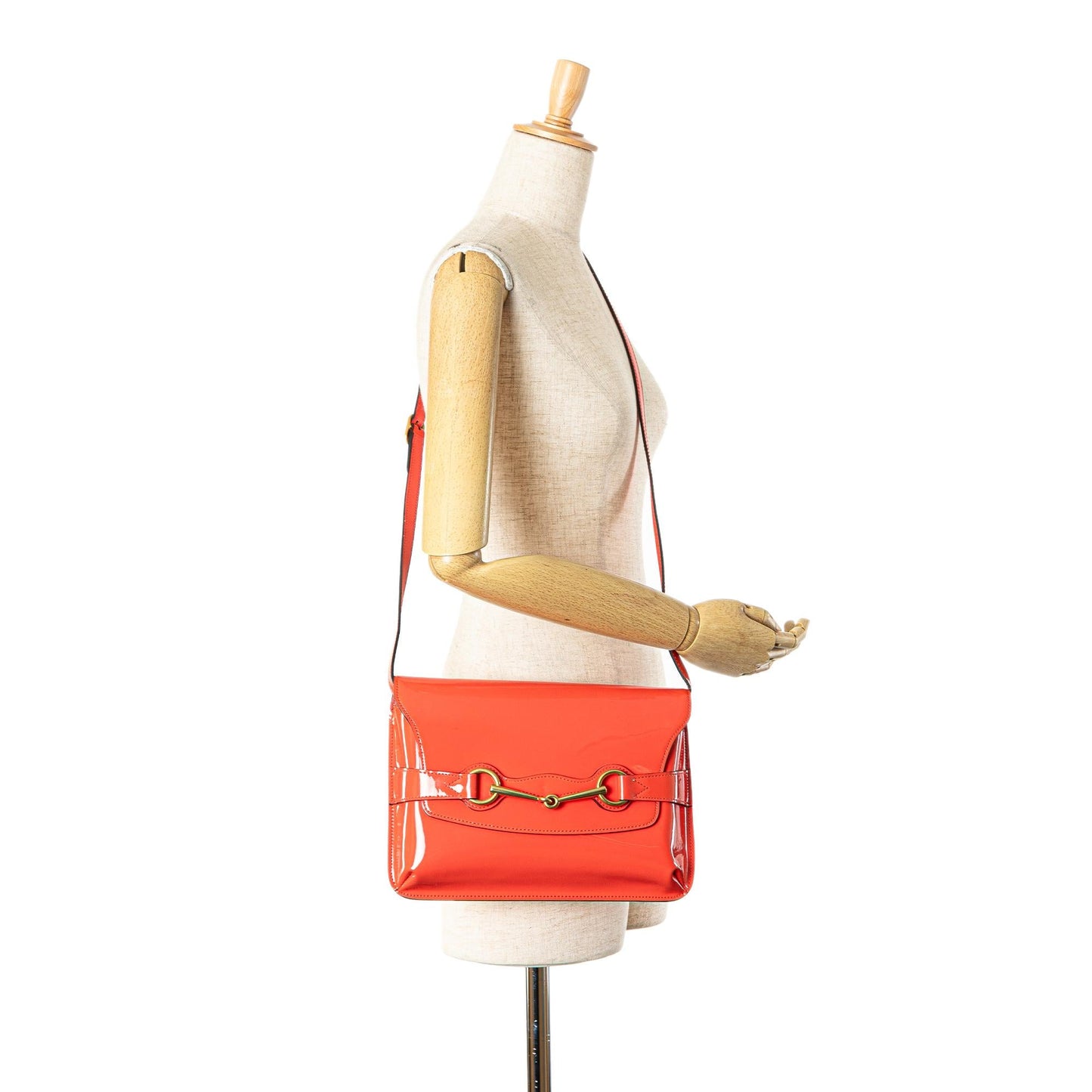 Gucci Patent Bright Bit Crossbody (SHG-0b0zT8)