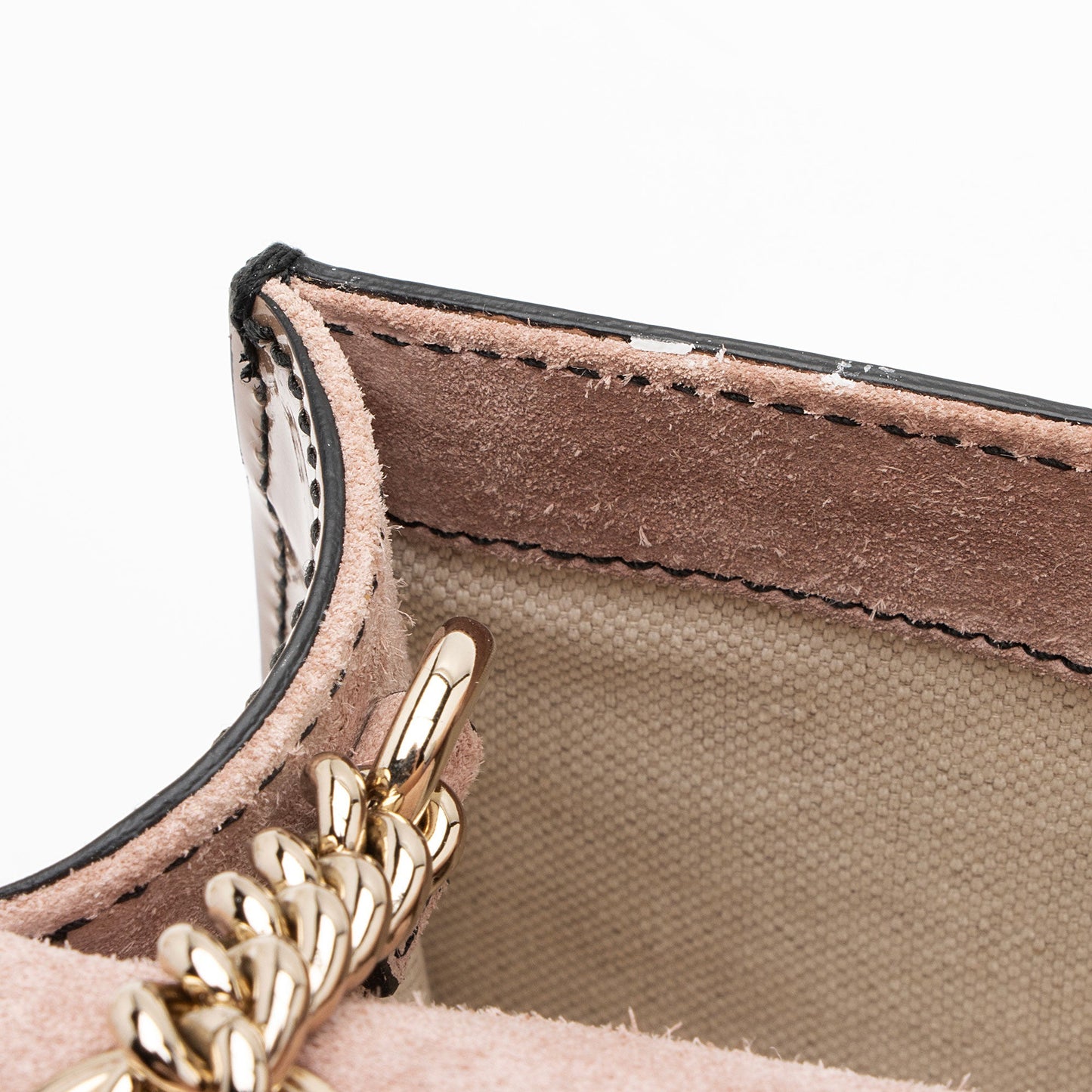 Gucci Patent Leather Emily Shoulder Bag (SHF-FaCHlt)