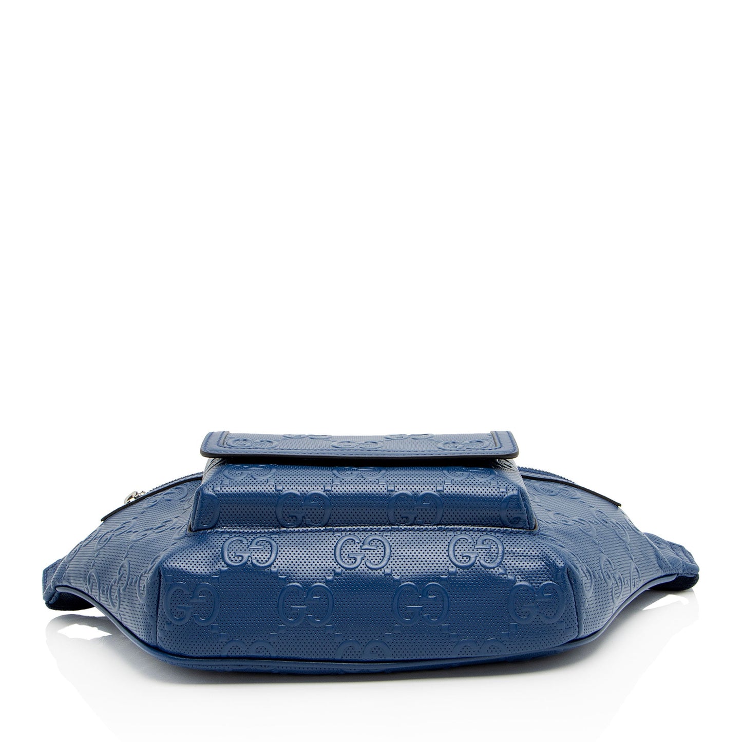 Gucci GG Perforated Embossed Leather Pocket Belt Bag