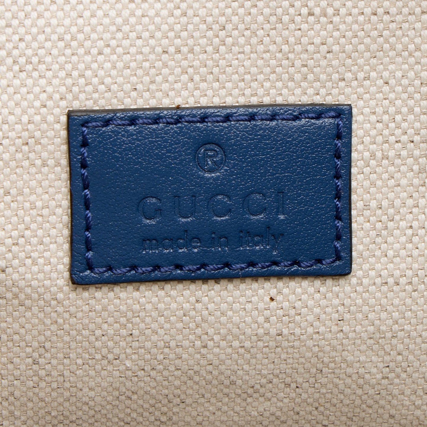 Gucci GG Perforated Embossed Leather Pocket Belt Bag