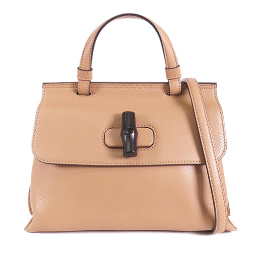 Gucci Small Bamboo Daily Satchel (SHG-nFPmcO)