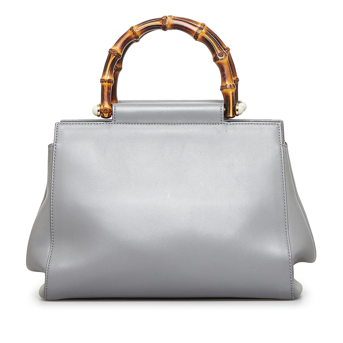 Gucci Small Bamboo Nymphaea Satchel (SHG-v3IHLK)