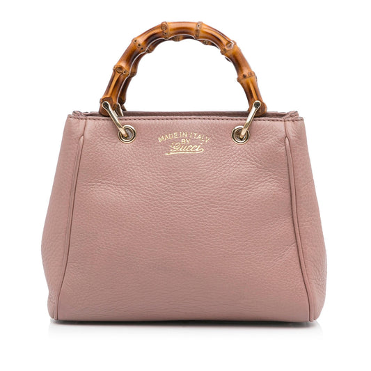 Gucci Small Bamboo Shopper (SHG-1fMf2W)