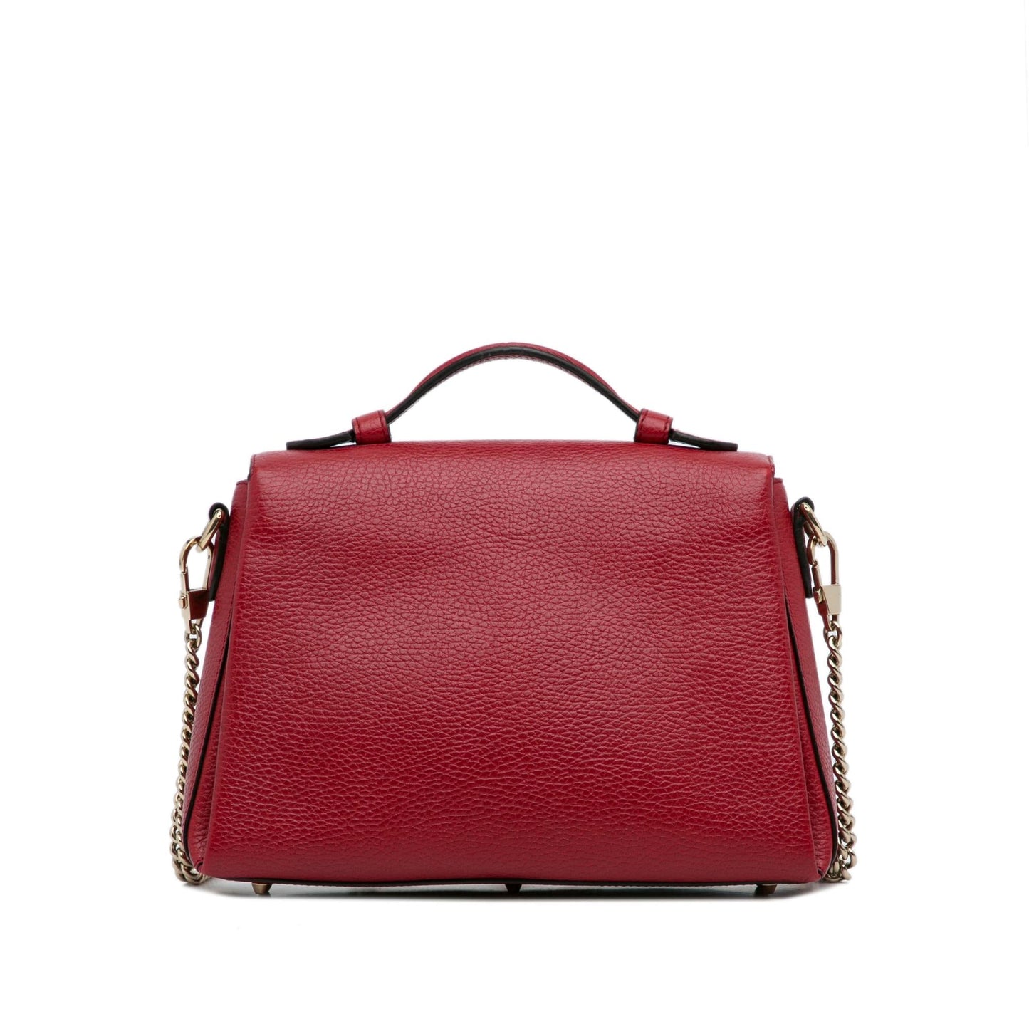 Gucci Small Dollar Calf Interlocking G Satchel (SHG-Pgcutx)