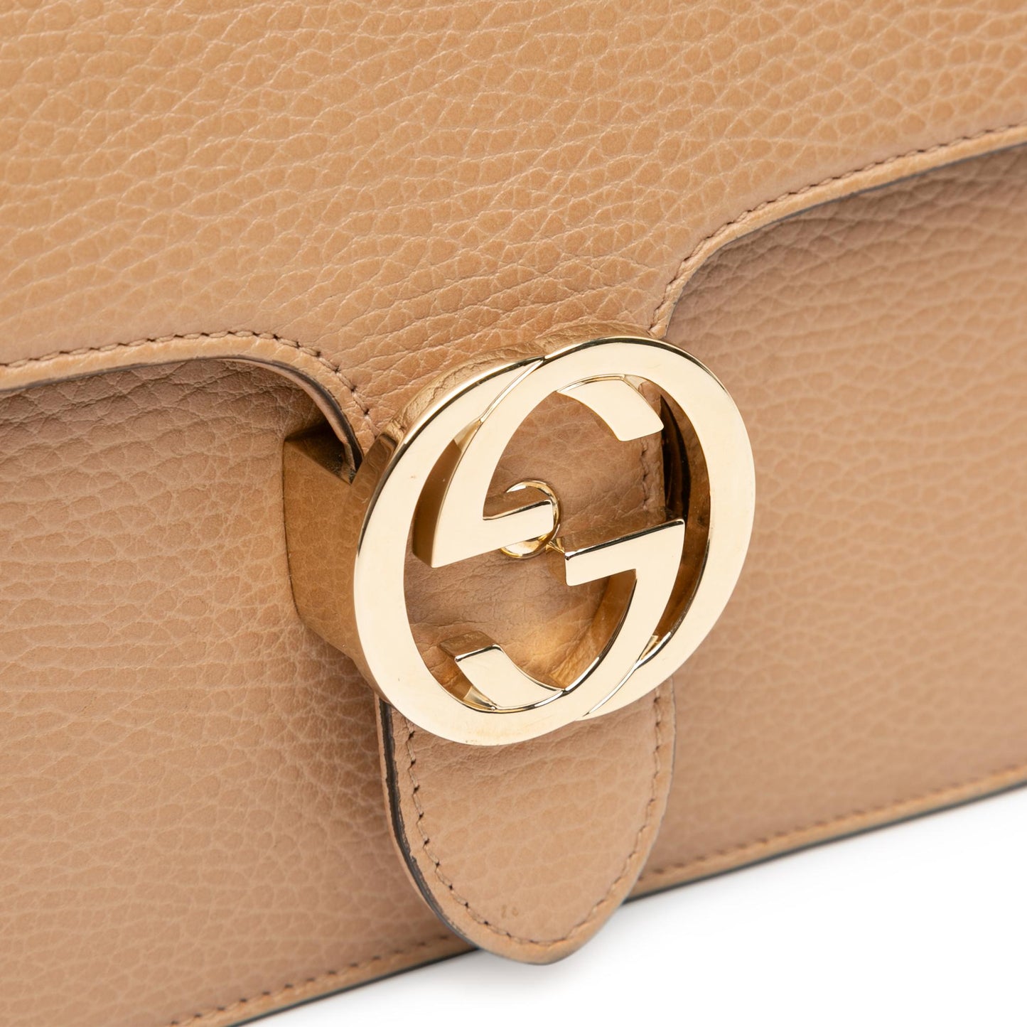 Gucci Small Dollar Calfskin Interlocking G Crossbody