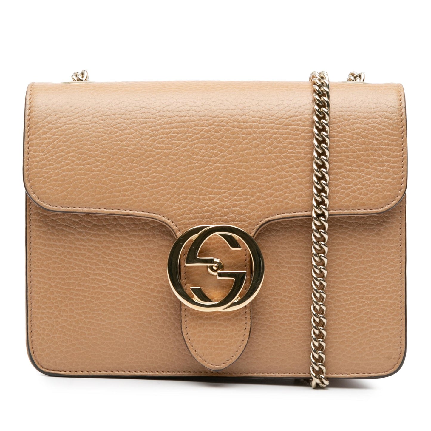 Gucci Small Dollar Calfskin Interlocking G Crossbody