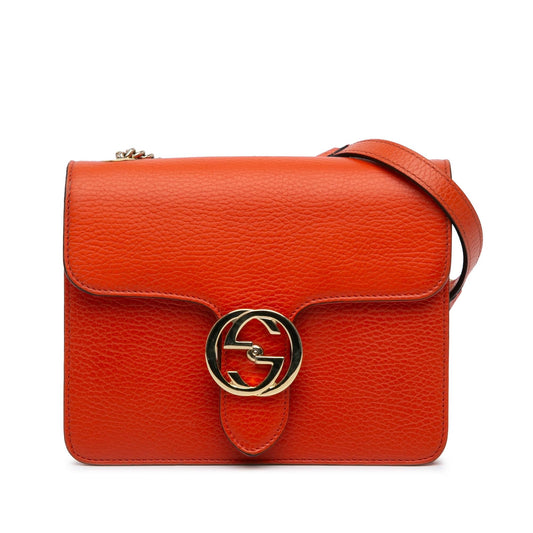 Gucci Small Dollar Calfskin Interlocking G Crossbody
