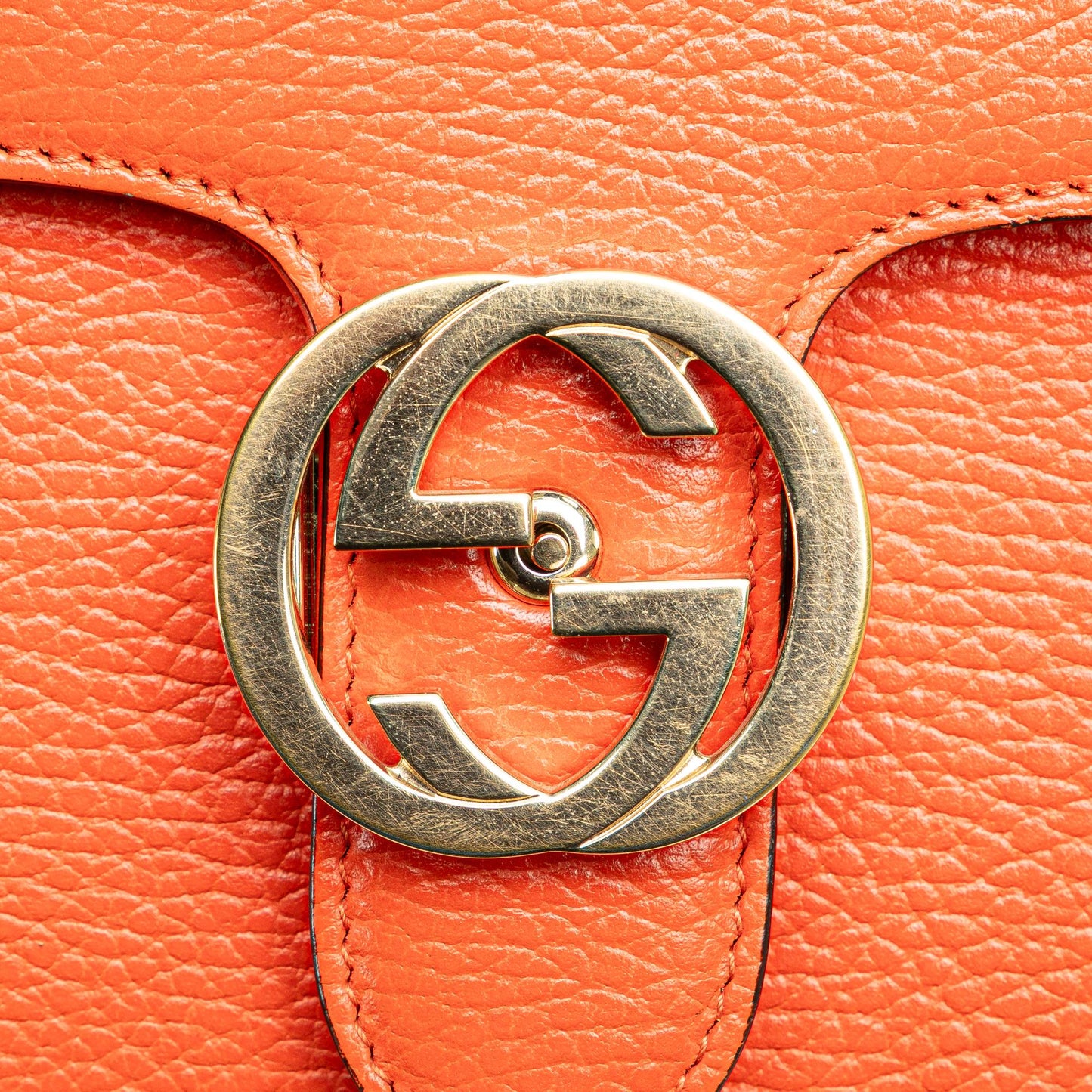 Gucci Small Dollar Calfskin Interlocking G Crossbody