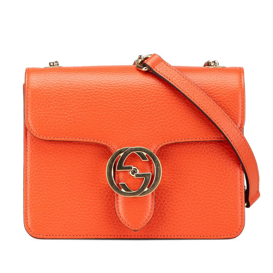 Gucci Small Dollar Calfskin Interlocking G Crossbody