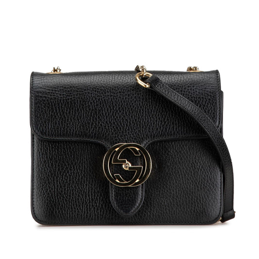 Gucci Small Dollar Calfskin Interlocking G Crossbody