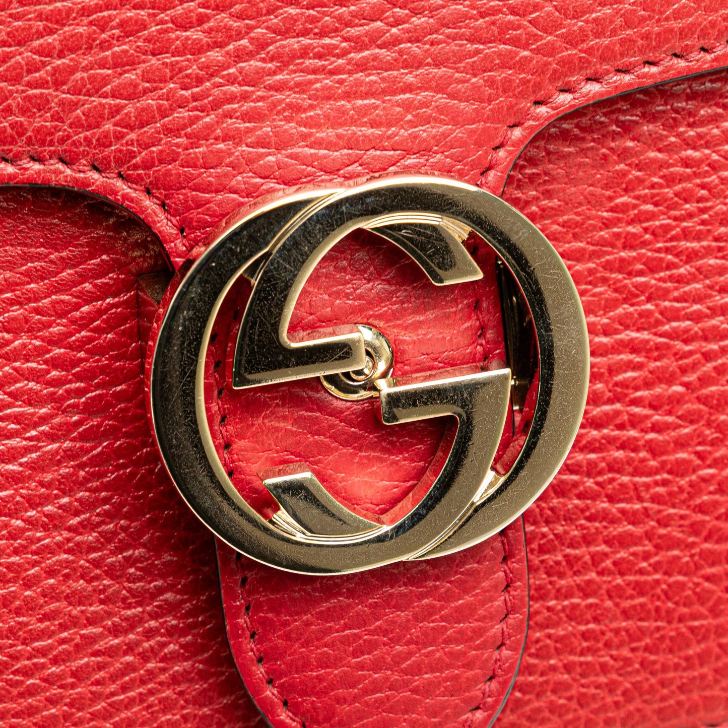 Gucci Small Dollar Calfskin Interlocking G Crossbody