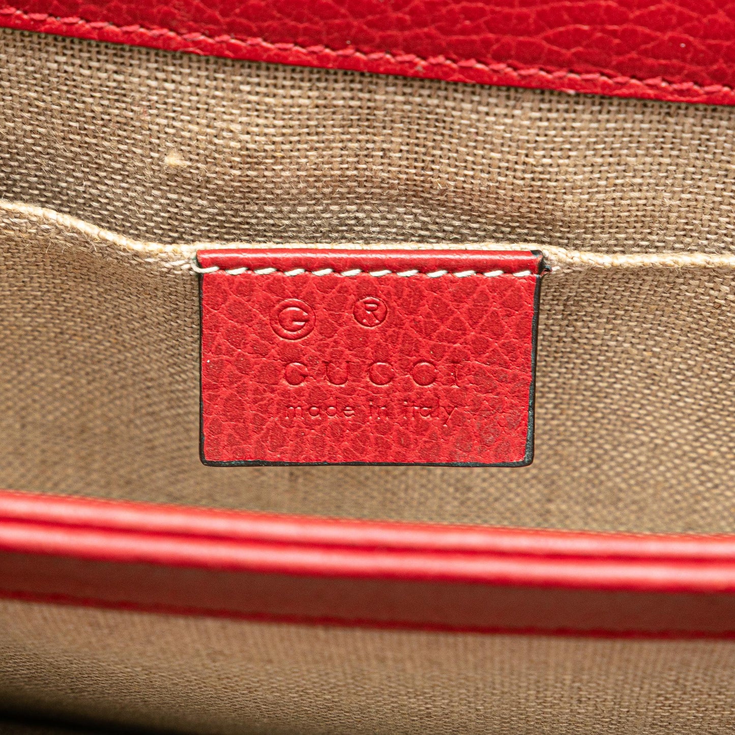 Gucci Small Dollar Calfskin Interlocking G Crossbody