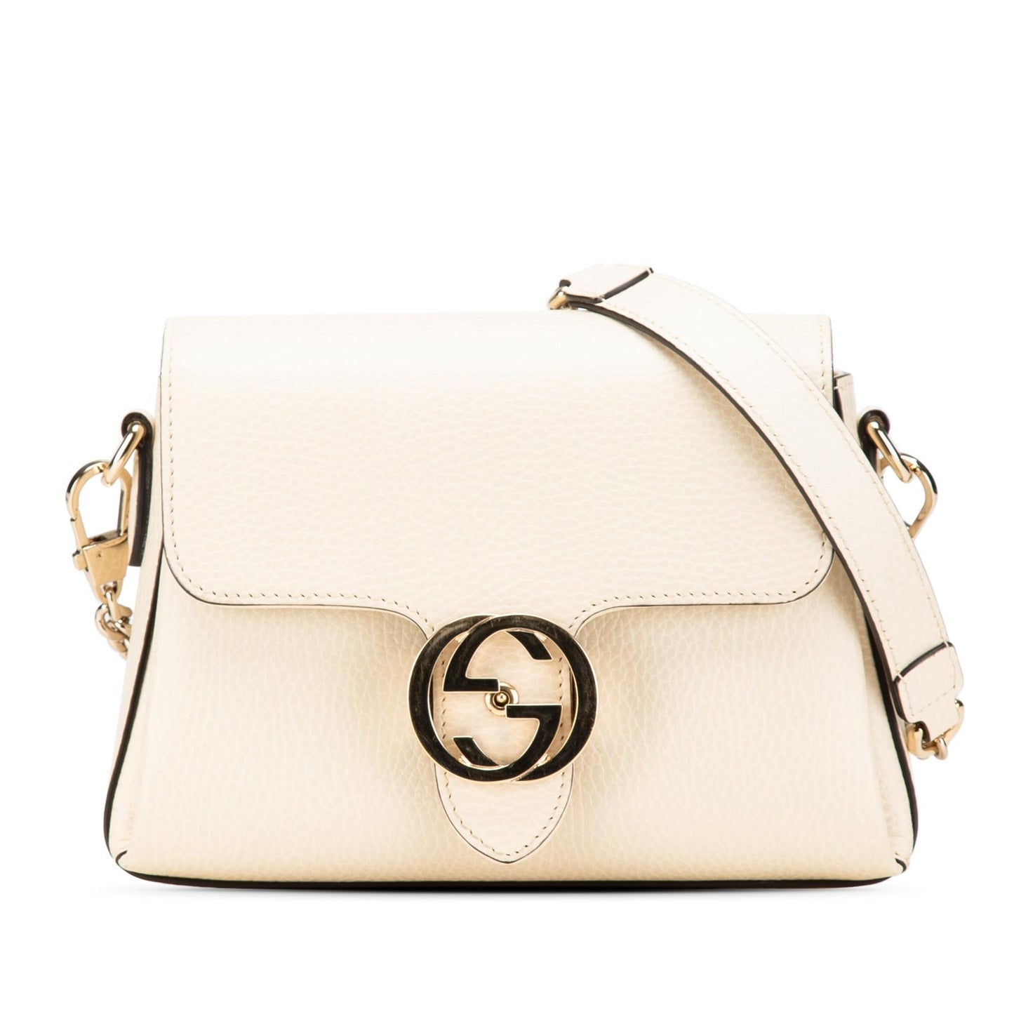 Gucci Small Dollar Calfskin Interlocking G Crossbody