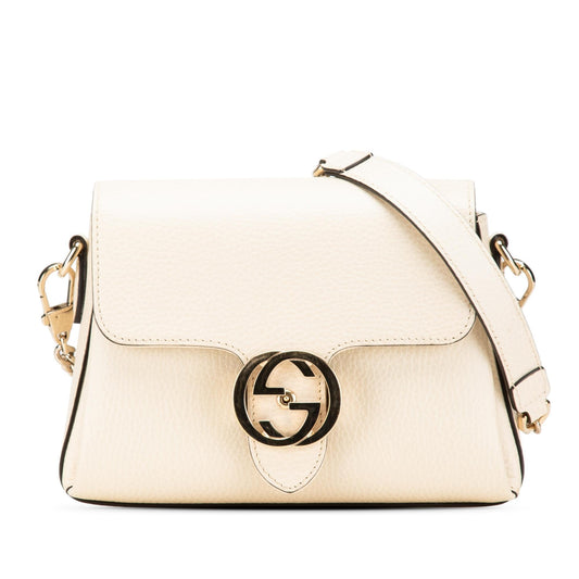 Gucci Small Dollar Calfskin Interlocking G Crossbody