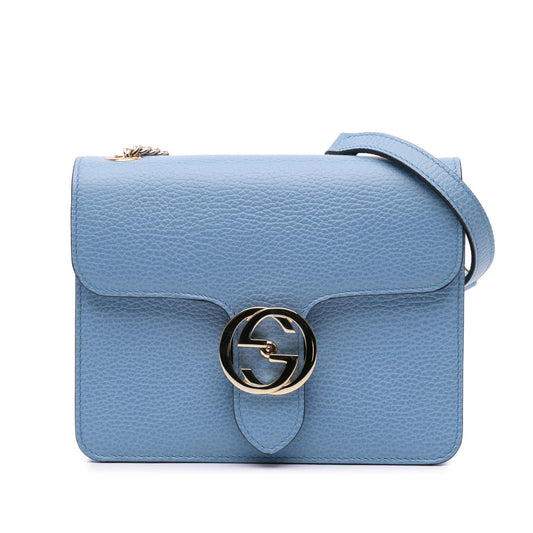 Gucci Small Dollar Calfskin Interlocking G Crossbody