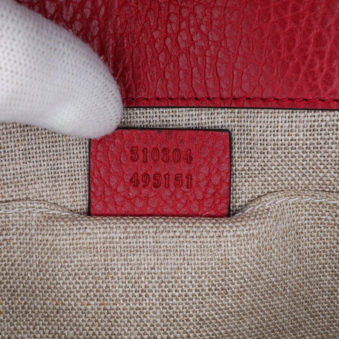Gucci Small Dollar Calfskin Interlocking G Crossbody