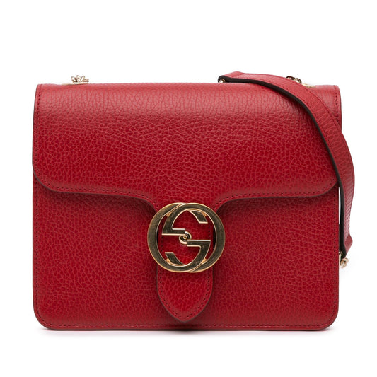 Gucci Small Dollar Calfskin Interlocking G Crossbody