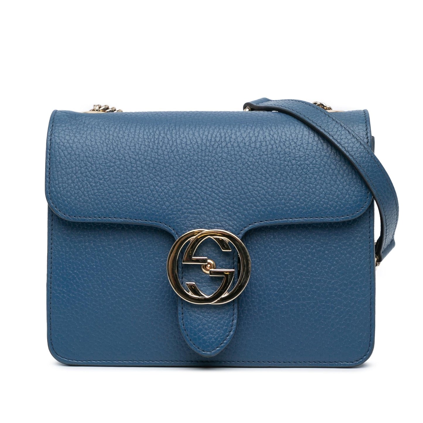 Gucci Small Dollar Calfskin Interlocking G Crossbody