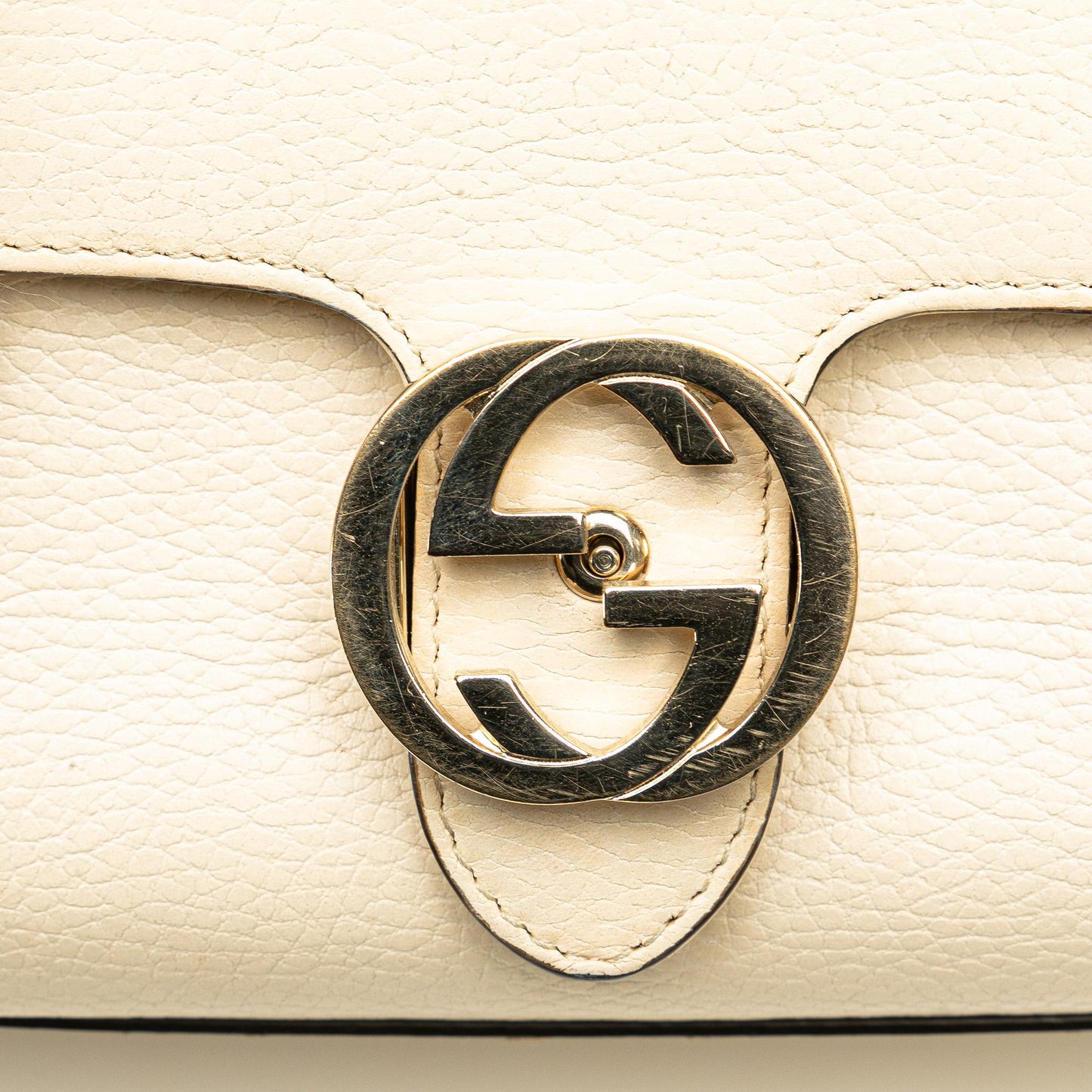 Gucci Small Dollar Calfskin Interlocking G Crossbody