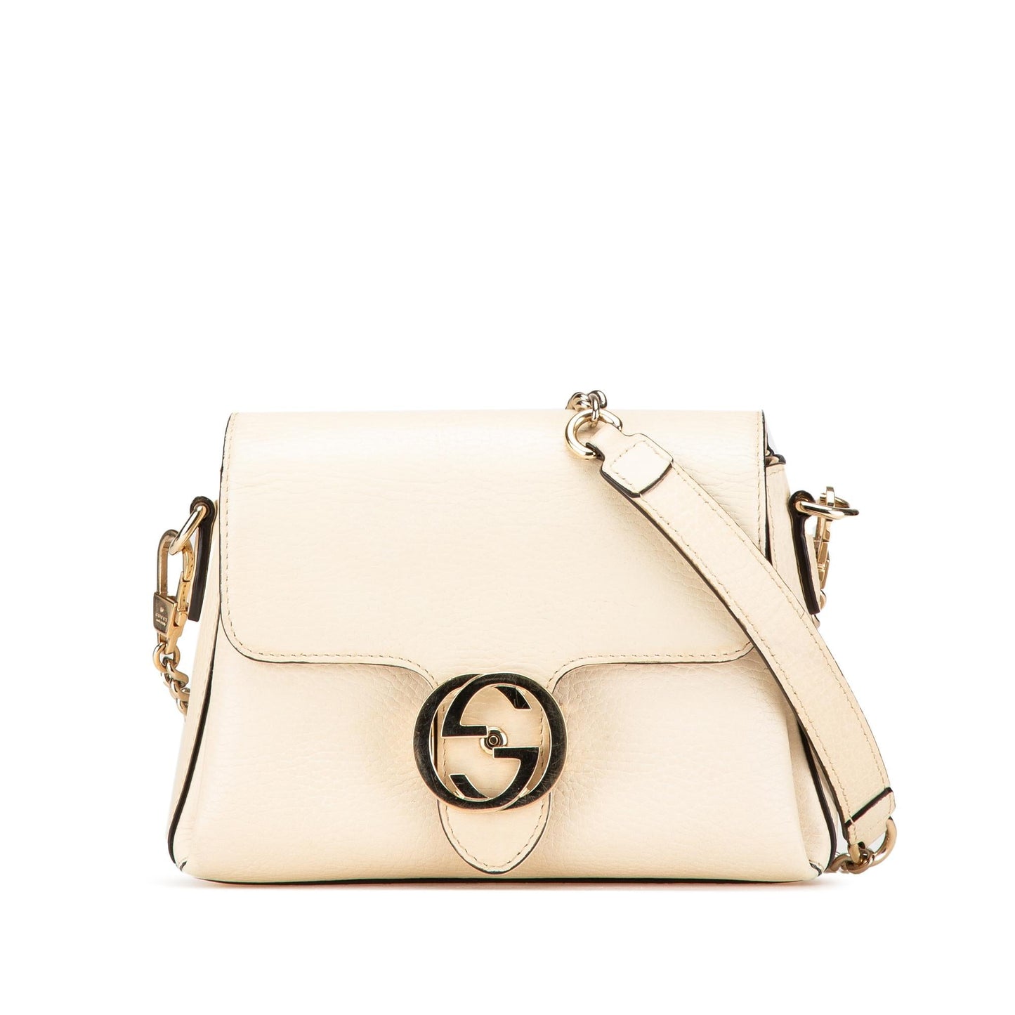 Gucci Small Dollar Calfskin Interlocking G Crossbody