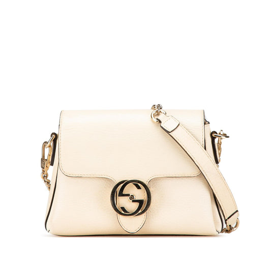 Gucci Small Dollar Calfskin Interlocking G Crossbody
